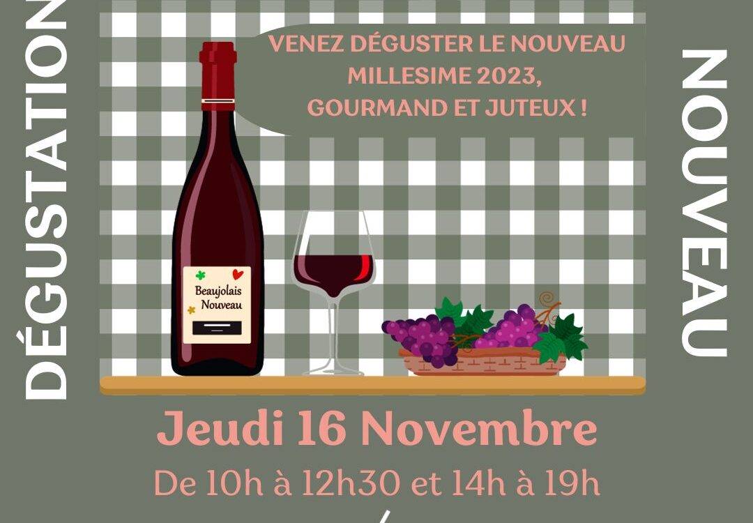 Le Beaujolais Nouveau arrive&#8230;. Maizières-lès-Metz