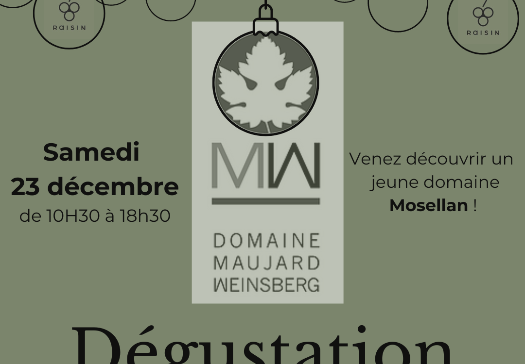 Dégustation festive Metz